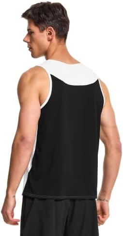 DEMOZU erkek Kolsuz Egzersiz Kas Gömlek Hızlı Kuru Koşu Atletik Gym Fitness Plaj Yüzmek Tank Top Büyük ve Uzun Boylu