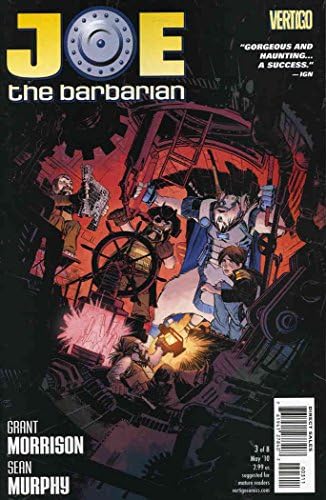 Barbar Joe 3 VF; DC / Vertigo çizgi romanı / Grant Morrison