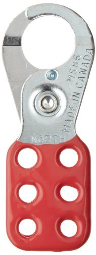 North Safety 666 M-Çift Çeneli, 1-3/4 Çaplı ve 3/4 Çaplı (1'li Paket)Güvenli Metal Kilitleme Haspı