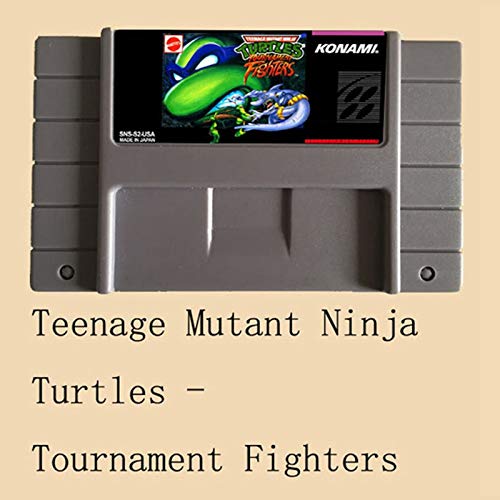 ROMGame Teenage Mutant Ninja Turtles Turnuvası Fighters 16 Bit Büyük Gri Oyun Kartı Abd Ntsc Için Oyun Oyuncu
