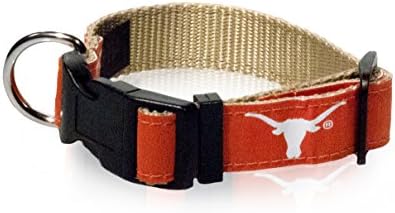 ZEP-PRO Texas Longhorns Köpek Tasması-NCAA - 3 Beden-ABD'de üretilmiştir.