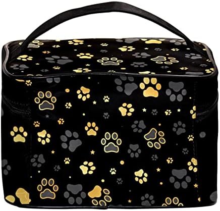 Dalmaçyalı Köpek Gül Çiçek Seyahat kozmetik düzenleyici Kozmetik makyaj çantası Kadın için