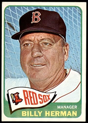 1965 Topps 251 Billy Herman Boston Red Sox (Beyzbol Kartı) VG/ESKİ Red Sox