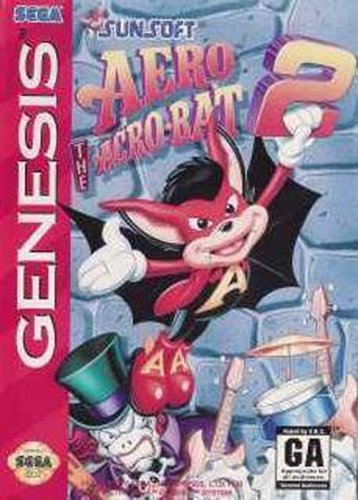 Aero Akrobat 2-Sega Genesis