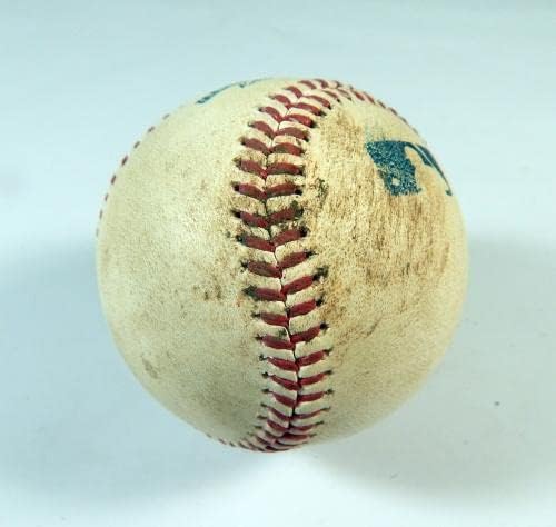 2021 Washington Nationals Col Rockies Oyunu Kullanılmış Beyzbol Freeland Escobar Topu-Oyun Kullanılmış Beyzbol Topları