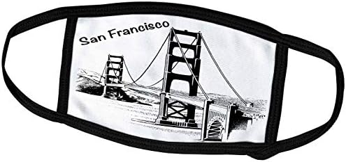 3dRose EvaDane - Seyahat - Golden Gate Köprüsü-Yüz Kapakları (fc_149784_3)