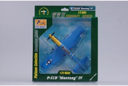 Kolay Model 1: 72 Ölçekli P-51D Mustang IV 375FS, 361FG Model Seti