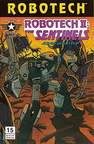 Robotech II: Nöbetçiler Kitabı III 15 VF / NM ; Akademi çizgi romanı