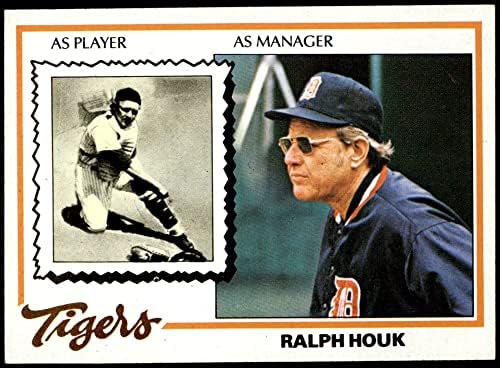 1978 Topps 684 Ralph Houk Detroit Kaplanları (Beyzbol Kartı) NM + Kaplanlar