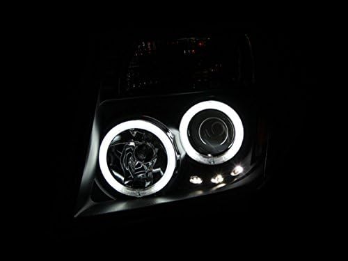 Anzo ABD 111111 Nissan Siyah Şeffaf Projektör Amber far takımı - (Çiftler halinde Satılır)