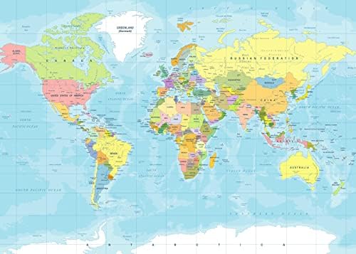 CORFOTO 7x5ft Dünya Haritası Zemin Macera Başlar Seyahat Erkek Bebek Duş Parti Süslemeleri Harita Arka Planında Etrafında