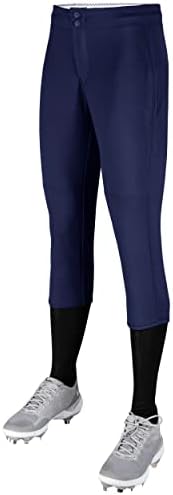 CHAMPRO kadın Ateş Topu Alçak Knicker Tarzı Fastpitch Softbol Pantolon Düz Renk Takviyeli Dizler