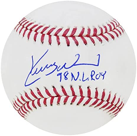 Kerry Wood İmzalı Rawlings Resmi MLB Beyzbol w / 98 NL ROY İmzalı Beyzbol Topları