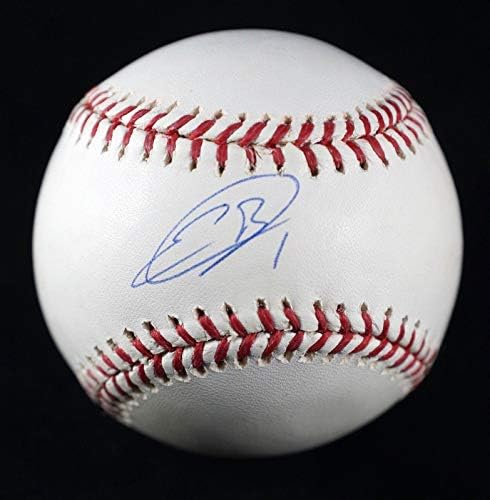 EMİLİO BONİFACİO Resmi MLB Rawlings BEYZBOL - Milwaukee Brewers - İmzalı Beyzbol Topları imzaladı