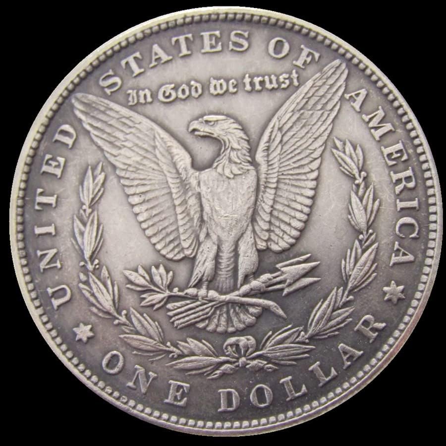 Gümüş Dolar Wanderer Sikke ABD Morgan Dolar Dış Kopya hatıra parası 81