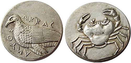 Antik Yunan Yabancı Taklit Gümüş Kaplama kopyaları, Hatıra Paraları, Paralar, El Sanatları, Hediyelik Eşya, Koleksiyoncular,