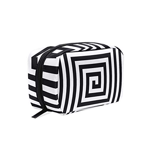 Unicey Spiral Merdiven Makyaj Çantaları Taşınabilir Tote Kozmetik Çantası Seyahat kozmetik düzenleyici makyaj çantası makyaj