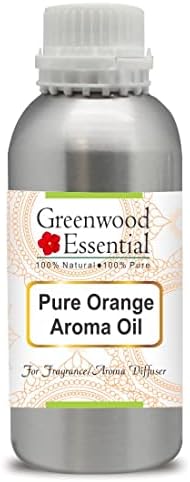 Greenwood Uçucu Saf Portakal Aroma Yağı (Uygun AROMA YAYICI) %100 % Doğal Terapötik Sınıf 1250 ml (42 oz)