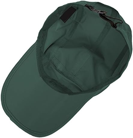 UPF 50 + Katlanabilir Beyzbol Şapkası Güneş Koruma Hızlı Kuru Taşınabilir Katlanır Şapka Erkekler veya Kadınlar için
