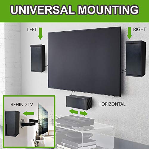 MountStuds ile Uyumlu Xbox Serisi X Duvar Montaj - Sağlam Çelik DIY Yüzer Duvar Arkasında TV veya Altında Masa Montaj / raf