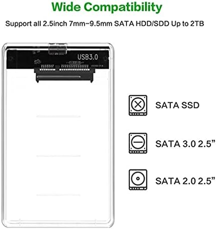 FZZDP Sata 3 USB 3.0 2.5 İnç HDD Ssd Sabit Disk Yerleştirme İstasyonu Muhafaza HDD Durumda