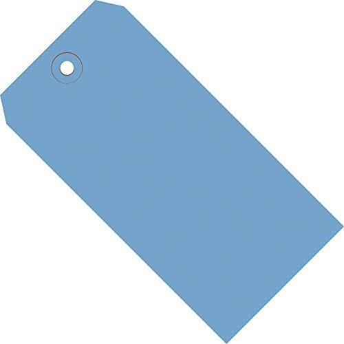 Üst Paket Tedarik Nakliye Etiketleri, 13 Pt, 6 1/4 x 3 1/8, Koyu Mavi (1000'li Paket)