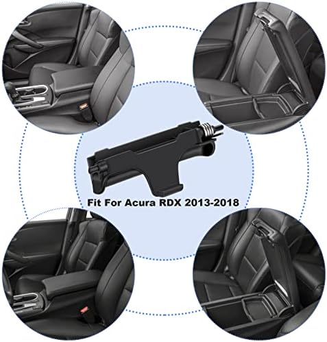 BECARSİR Merkezi Konsol Kolçak Kapak Mandalı 2013-2018 Acura RDX için Yaylı, siyah Otomatik Konsol Kilit Düğmesi Değiştirme-Parça