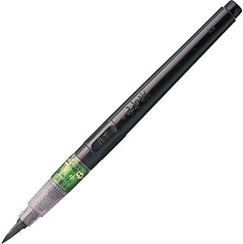 Kuretake DK150-25B Fırça Kalemi, Mürekkep Sıvısı, Pigment, Kuretake Fırçası, Orta Kalınlık, No. 25