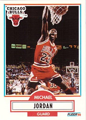1990-91 Fleer 26 Michael Jordan Basketbol Kartı Chicago Bulls