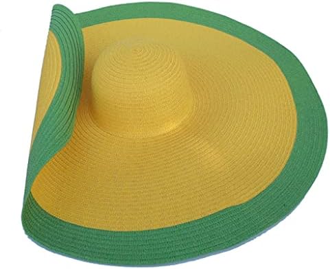 ZSEDP Bayanlar Büyük Ağız plaj şapkası Kadın Disket güneş şapkaları Yaz Soğutma Şapka
