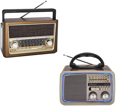 Videas S3 AM FM Kısa Dalga Radyo ile S301 AM FM Kısa Dalga taşınabilir bluetooth'lu radyo Kolu ile El Feneri