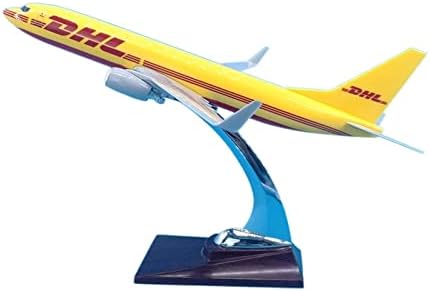 Uçak Modelleri 1: 250 için Fit Boeing B737 Model DHL Express Havacılık Reçine Döküm Uçak Koleksiyon Ekran Grafik Ekran