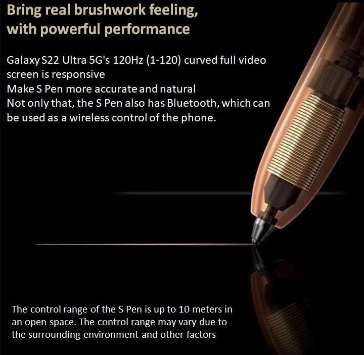 S22 Ultra S Kalem (WithBluetooth) Değiştirme için Samsung Galaxy S22 Ultra 5G Stylus Kalem Değiştirme Dokunmatik Kalem +