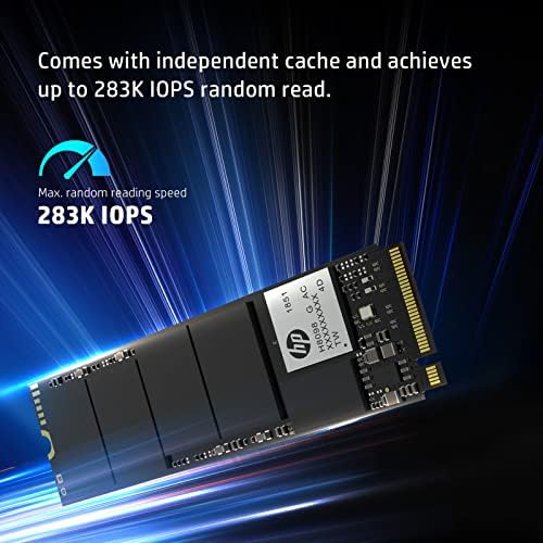 HP EX900 Pro 1 TB NVMe PC SSD-PCIe Gen3 (8.0 GT / s) x 4, M. 2 2280, 3D NAND Dahili Katı Sabit Durum DRAM Önbellekli 2250