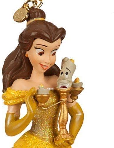 Disney Mağazası 2015 Belle ve Lumiere Eskiz Defteri Yılbaşı Süsü