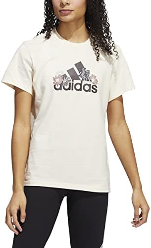 adidas Çiçekli Grafikli Tişört Kadın