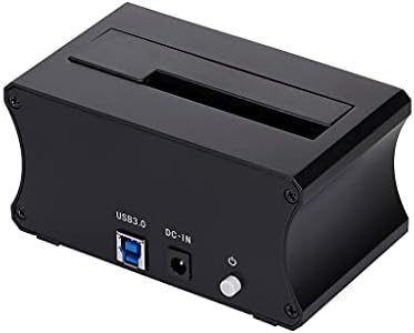 DLOETT USB3. 0 Sabit Disk Yerleştirme İstasyonu 2.5 / 3.5 SATA HDD / SSD Yüksek Hızlı Alüminyum Alaşımlı HDD muhafaza kart