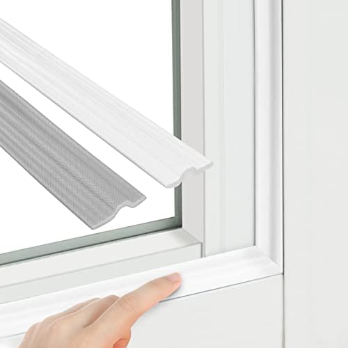 Aınıv 236 inç Pencere Hava Sıyırma, Kendinden Yapışkanlı PU Köpük Hava Şerit için Windows Kapı, pencere sızdırmazlık bandı