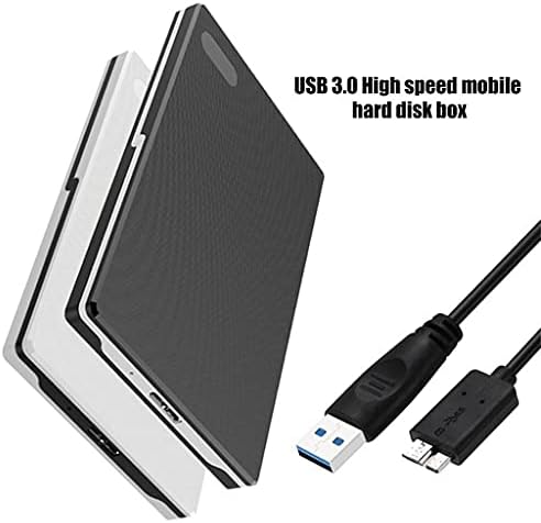 XWWDP HDD Durumda 2.5 İnç USB 3.0 İnce SATA SSD Sabit Disk Dock Muhafaza Yüksek Hızlı Mobil Sabit Kutu Yüksek Hızlı (Renk: