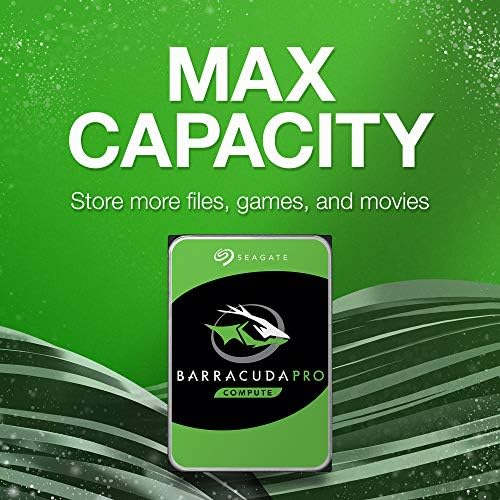Seagate BarraCuda Pro Performans Dahili Sabit Disk SATA HDD 2 TB 6 gb / sn 128 MB Önbellek 3,5 İnç (ST2000DM009)