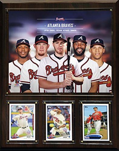 C & I Collectables MLB Atlanta Braves Takım Plaketi