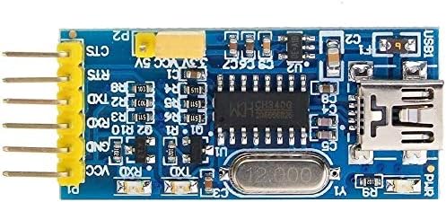 ZYM119 Otomatik Kurulum Kombinasyonu USB TTL Seri Port Modülü CH340 Adaptörü Destekler 3.3 V / 5V Sistemi Kontrol Sinyali