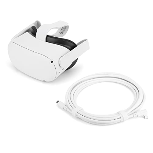 Quest 1 2 Pico 4 için Uyumlu Certusfun Bağlantı Kablosu, Steam VR Oyunları için 16 FT VR Kulaklık Kablosu Aksesuarları, Oyun