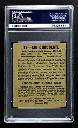 1948 Yaprak 19 Çocuk Çikolatası (Kart) PSA PSA 4.00