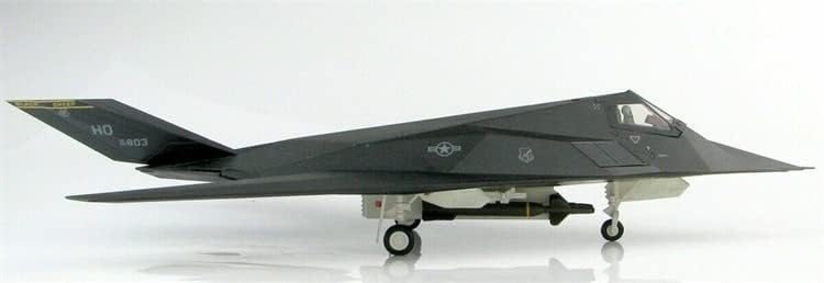 Hobi Usta Lockheed F-117A Nighthawk 82-803 USAF-8TH FS-Siyah Koyun Operasyon Müttefik Kuvvet Kosova savaşı-1999 1/72 DİECAST