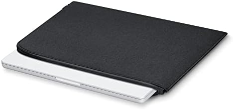 PEGLY Kol Çantası çanta kılıfı ile Uyumlu MacBook Pro 14 İnç A2442 (2021) dizüstü Darbeye Dayanıklı Fermuar durumda Siyah