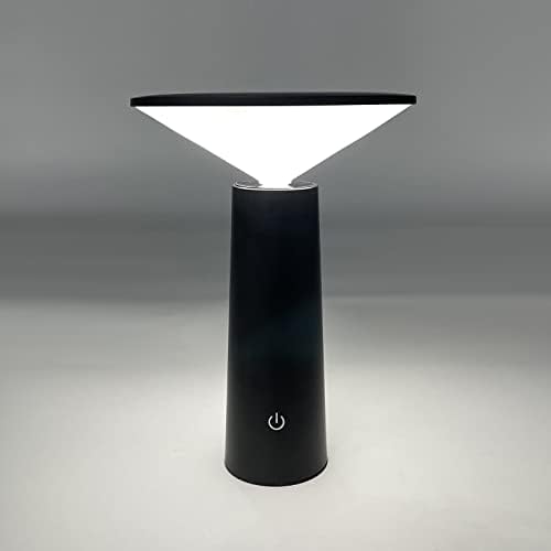 wakdop akülü masa lambası - 3 renk sıcaklığı dokunmatik kontrol lambalı LED mantar lamba Yatak odası, masa, kitaplık, Bar,