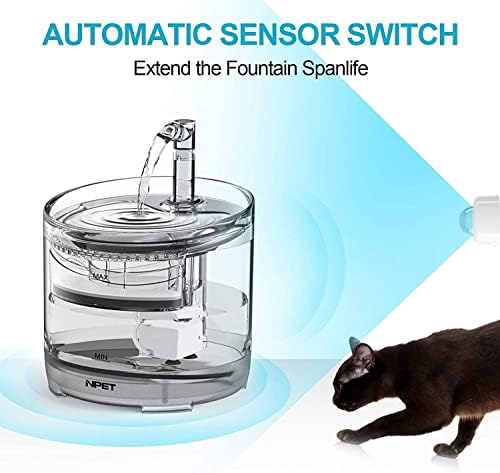HAOKTSB Pet Çeşme Otomatik Harici Akıllı Kediler su çeşmesi Pet su sebili