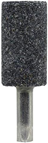 Eşya katılmak 5 Adet 1/4”(6mm) Shank Silindirik Aşındırıcı Taşlama Taşları, aşındırıcı Monte Taş, korindon Taşlama Kafaları