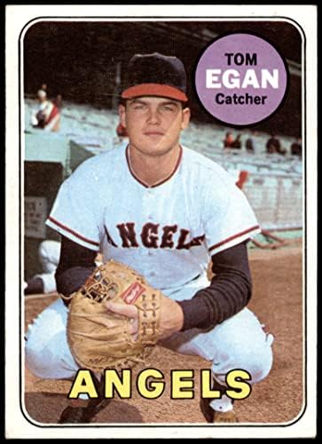 1969 Topps 407 Tom Egan Los Angeles Melekleri (Beyzbol Kartı) VG / ESKİ + Melekler